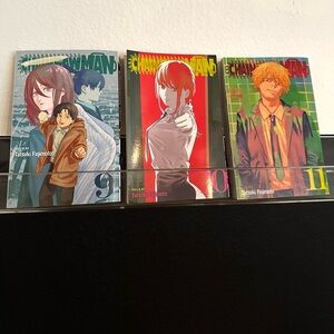 Chainsaw Man Mangas: Vol. 9, 10, And 11